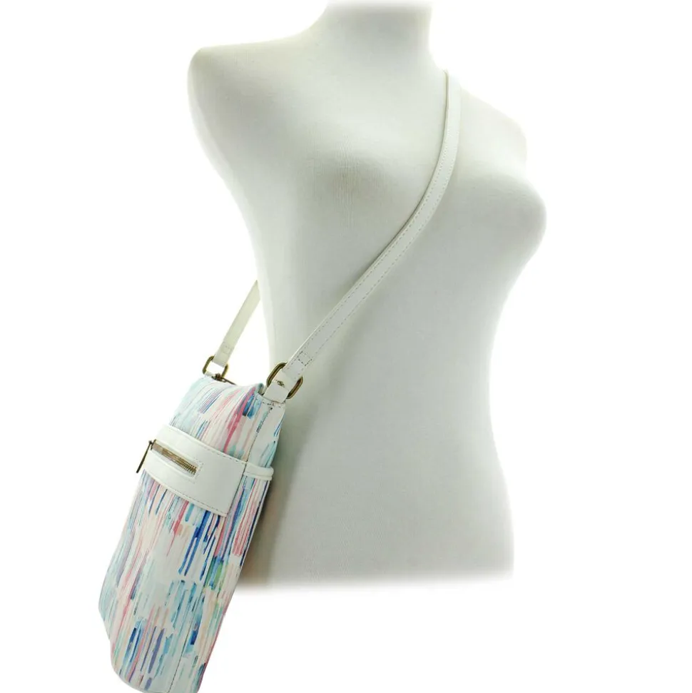 Marbella Carina North/South Color StreakCrossbody