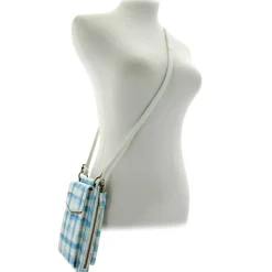 Marbella Ciana Plaid Crossbody With Phone Pocket