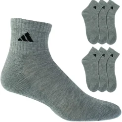Men's adidas Cushioned Quarter 6-Pair Pack