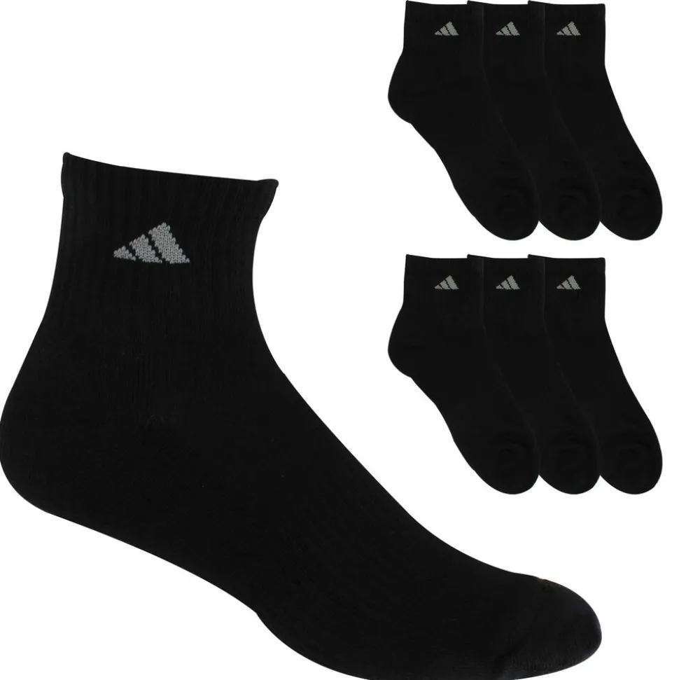 Men's adidas Quarter 6-Pair Pack