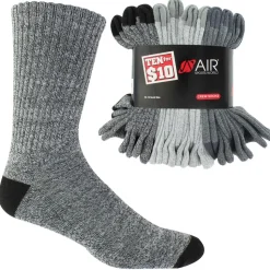 Men's Air Sports World Marled Crew 10 For $10