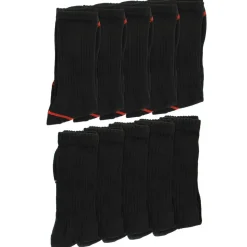Men's Bobcat Durable Work Crew Socks 10-Pair Pack