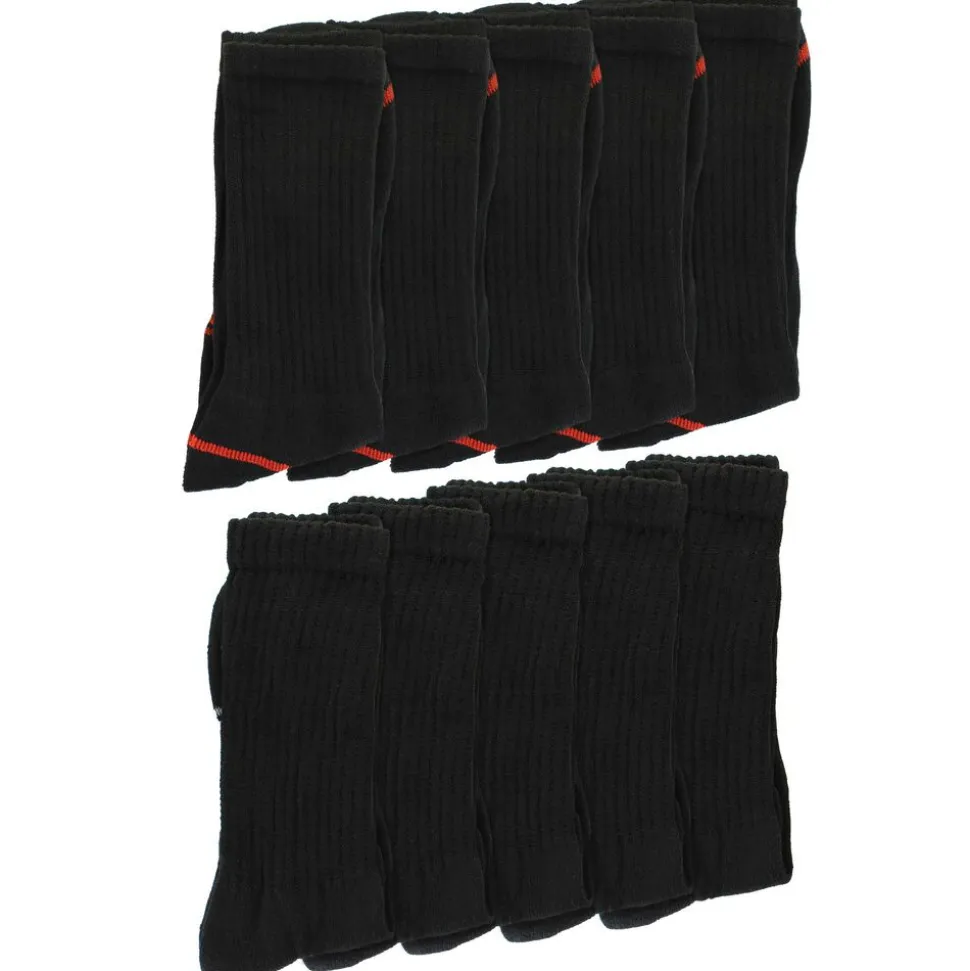 Men's Bobcat Durable Work Crew Socks 10-Pair Pack