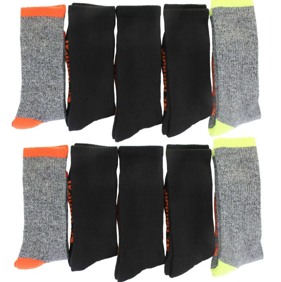 Men's Bobcat Work Crew 10-Pair Pack