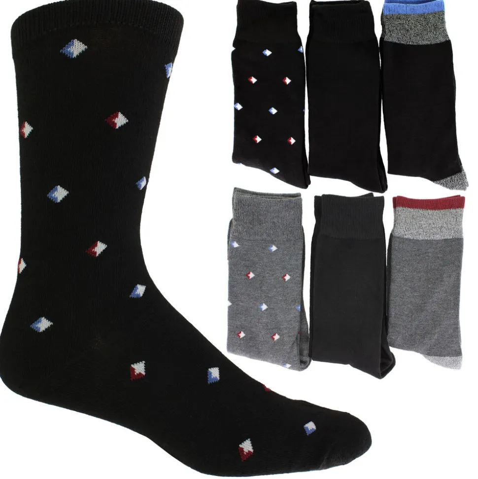 Men's BRUNO MAGLI Crew 6-Pair Pack