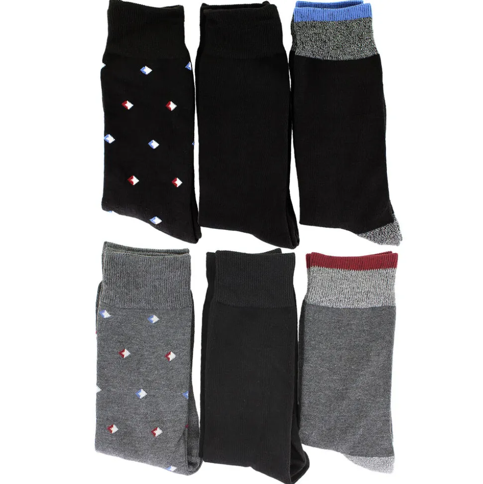 Men's BRUNO MAGLI Crew 6-Pair Pack