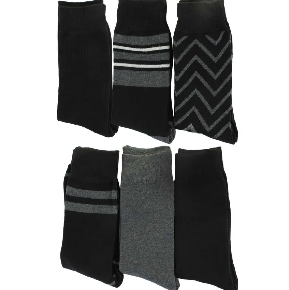 Men's Bruno Magli Dress Crew 6-Pair Pack