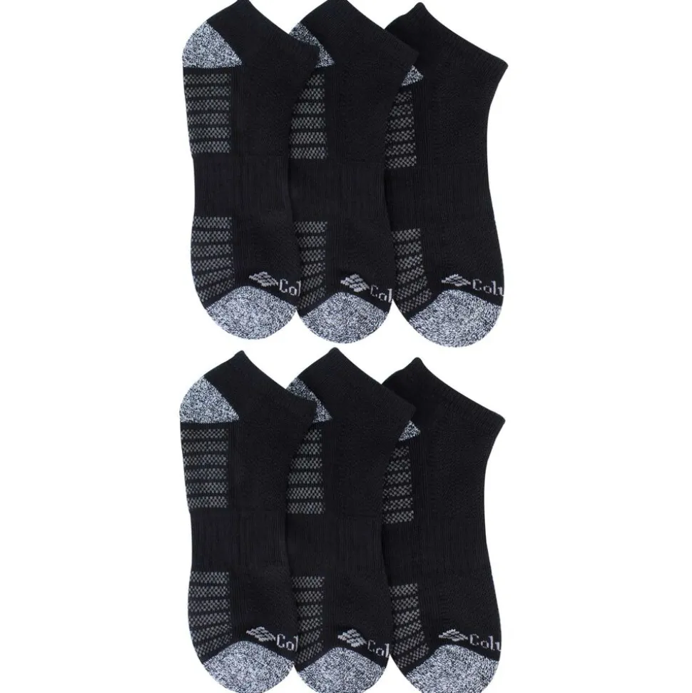 Men's Columbia Athletic No-Show 6-Pair Pack