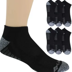 Men's Columbia Athletic No-Show 6-Pair Pack
