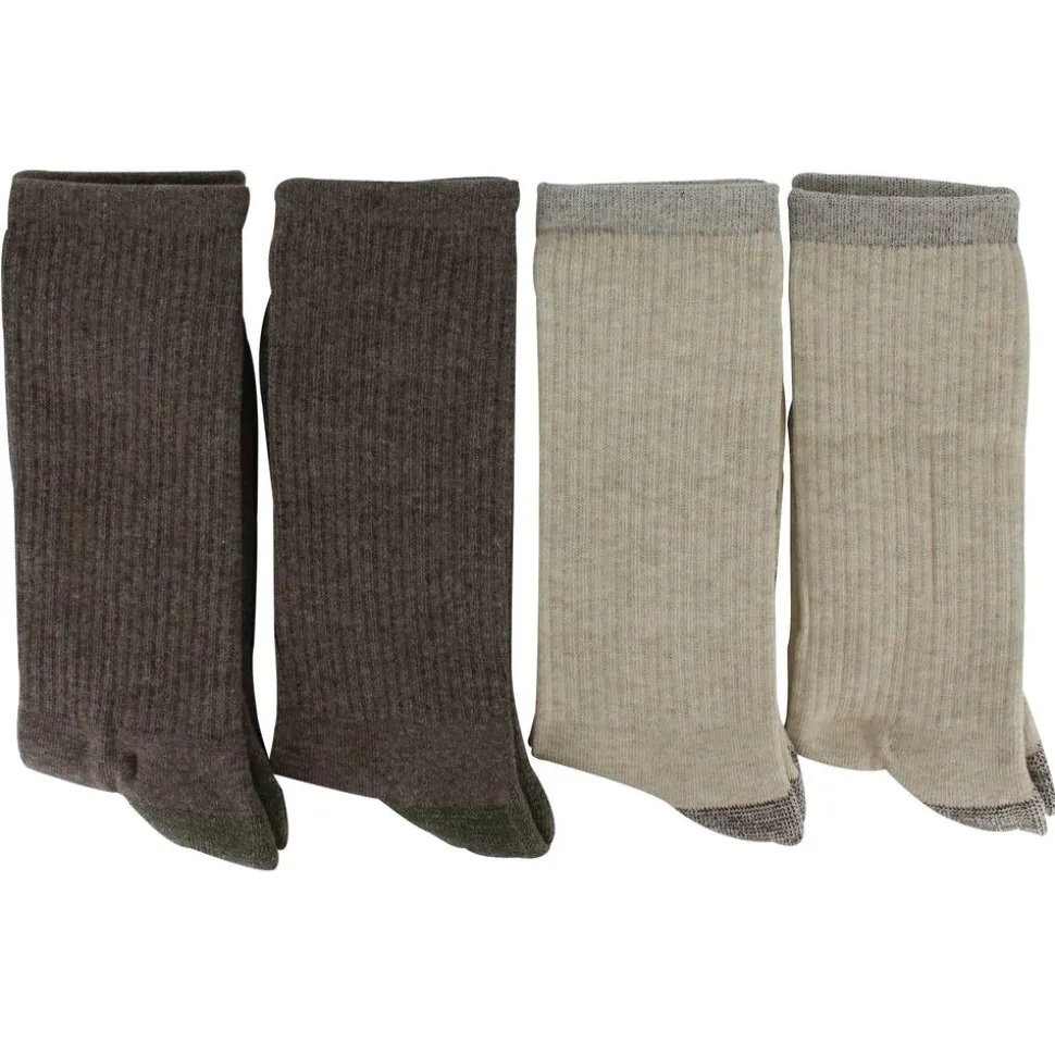 Men's Columbia Ribbed Crew 4-Pair Pack