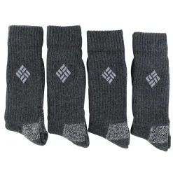 Men's Columbia Solid Crew 4-Pair Pack