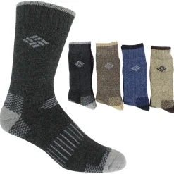 Men's Columbia Solid Crew 4-Pair Pack