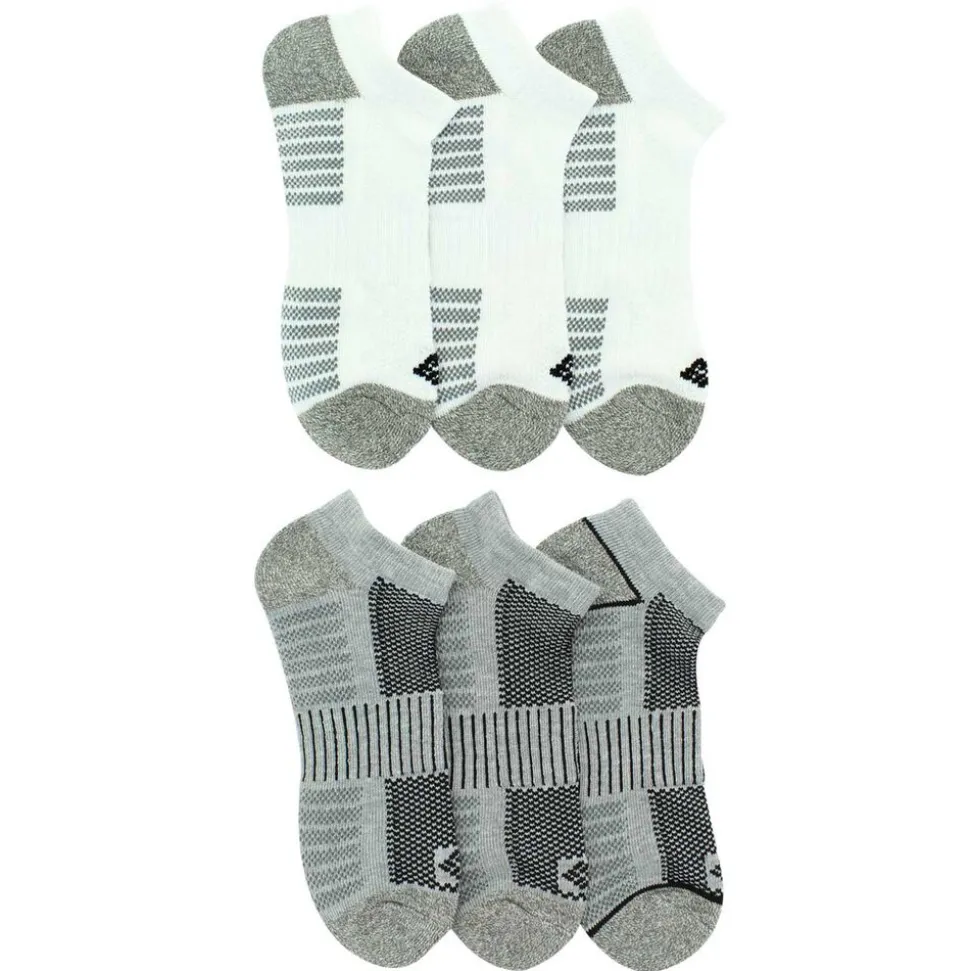Men's Columbia Sport No-Show 6-Pair Pack