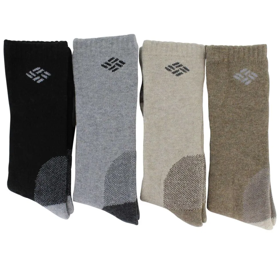 Men's Columbia Wool Crew 4-Pair Pack