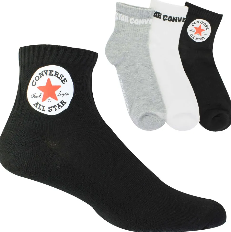 Men's Converse All-Star Quarter 3-Pair Pack