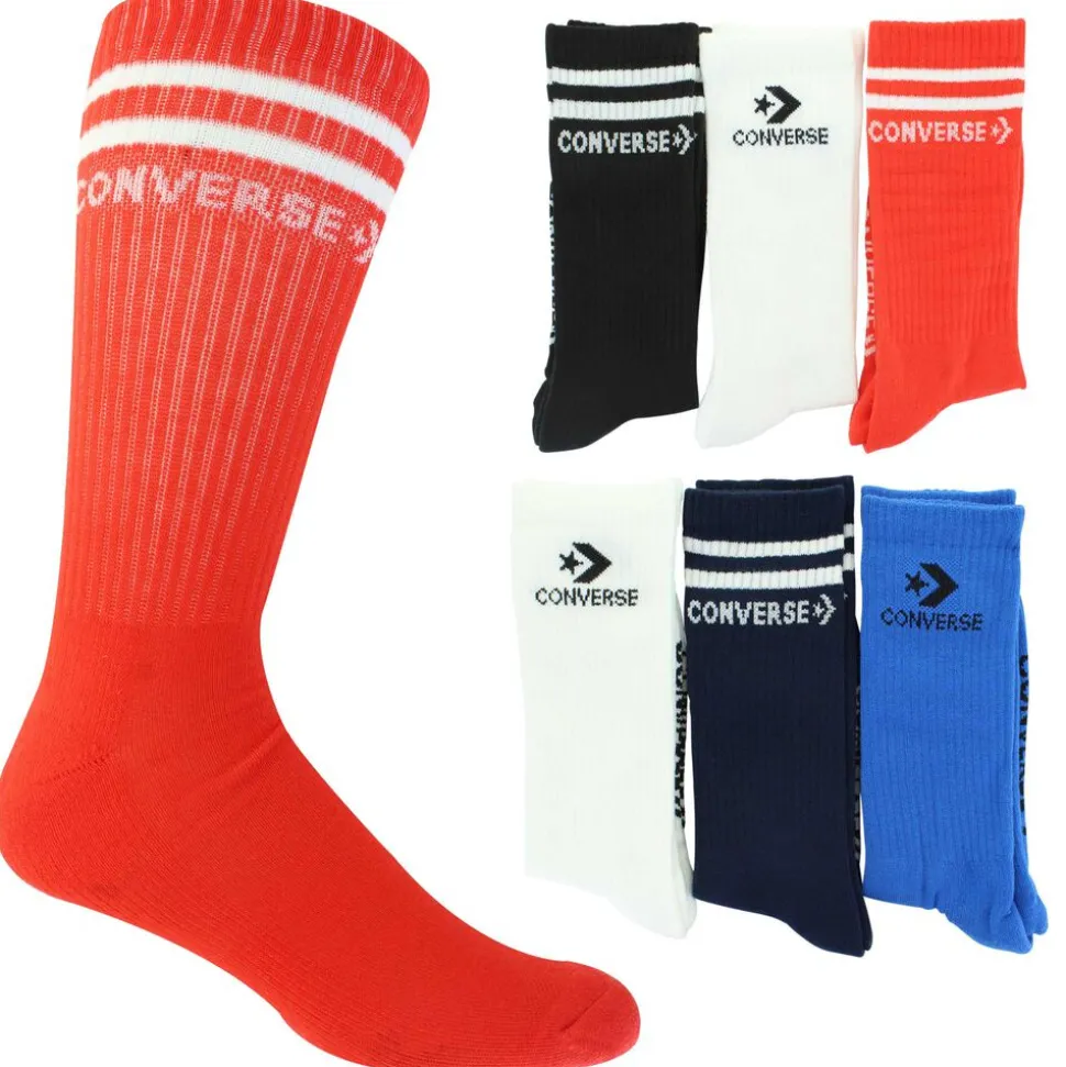 Men's Converse Half-Cushion Crew 6-Pair Pack