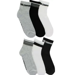 Men's Converse Half-Cushione Quarter 6-Pair Pack