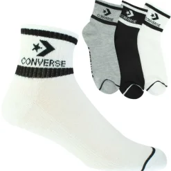 Men's Converse Half-Cushion Quarter 3-Pair Pack