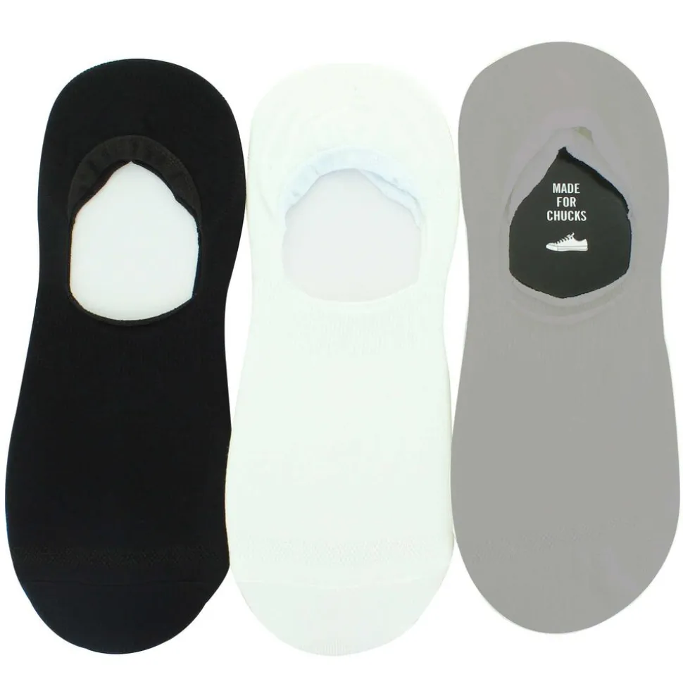 Men's Converse Solid Liner 3-Pair Pack