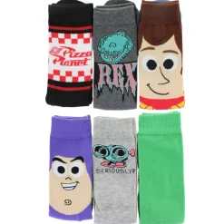 Men's Disney Toy Story Casual Crew 6-Pair Pack
