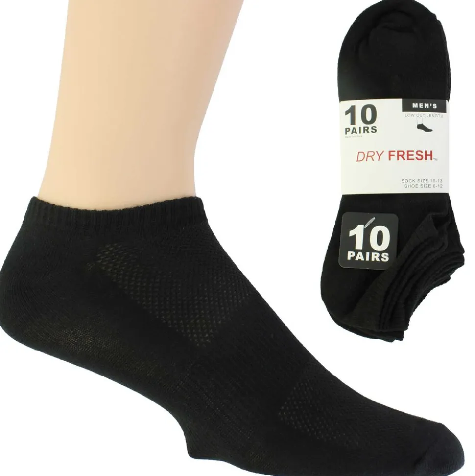 Men's Dry Fresh Low-Cut 10 for $10
