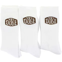 Men's HEYDUDE Crew 3-Pair Pack