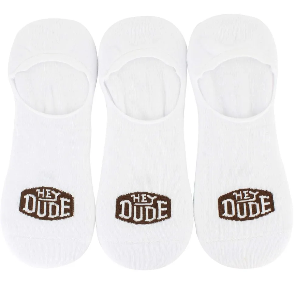 Men's HEYDUDE No-Show 3-Pair Pack
