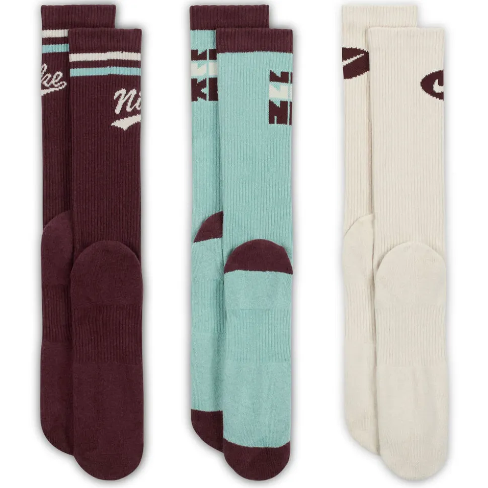 Men's Nike Everyday Cushioned Crew 3-Pair Pack