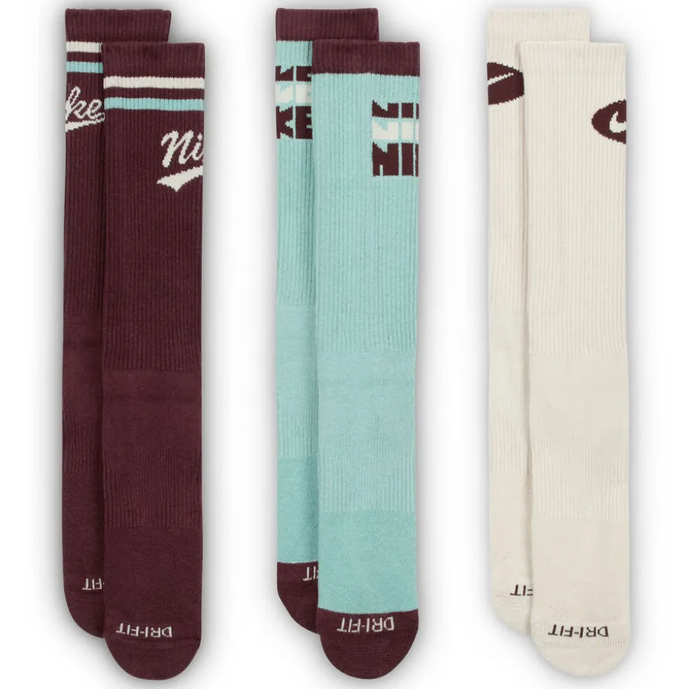 Men's Nike Everyday Cushioned Crew 3-Pair Pack