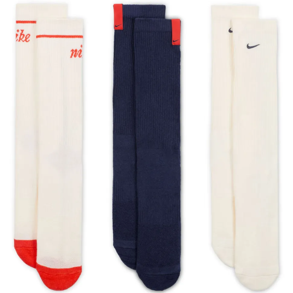 Men's Nike Everyday Cushioned Crew 3-Pair Pack