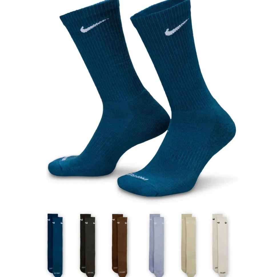 Men's Nike Everyday Cushioned Crew 6-Pair Pack
