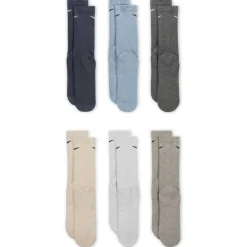 Men's Nike Everyday Cushioned Crew 6-Pair Pack