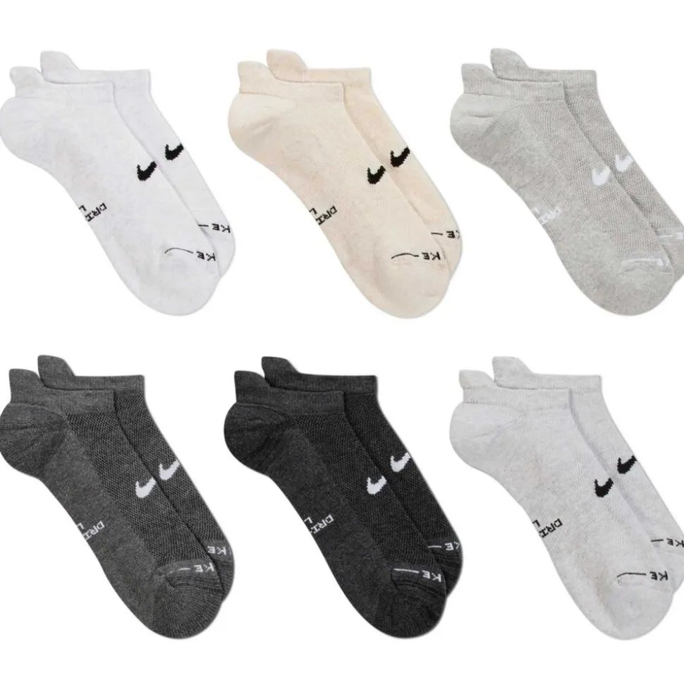 Men's Nike Everyday Elevated No-Show 6-Pair Pack