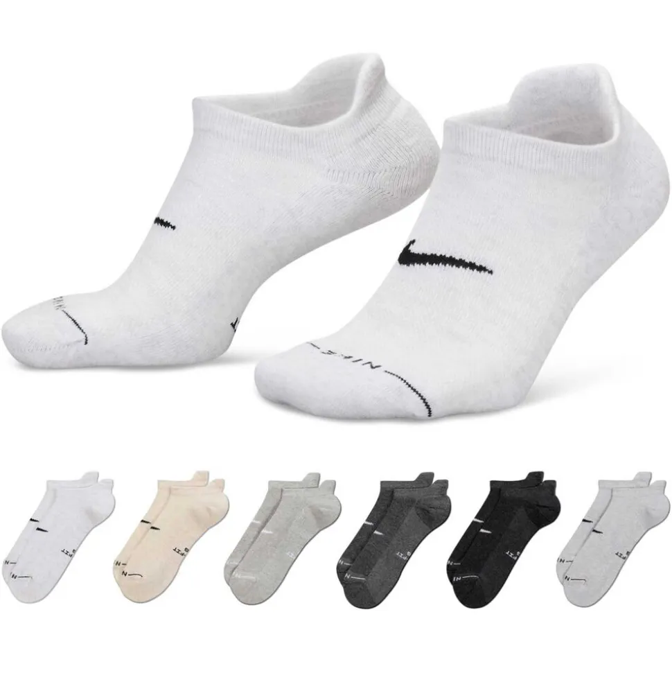 Men's Nike Everyday Elevated No-Show 6-Pair Pack