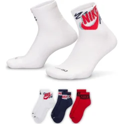 Men's Nike Everyday Plus Ankle 3-Pair Pack