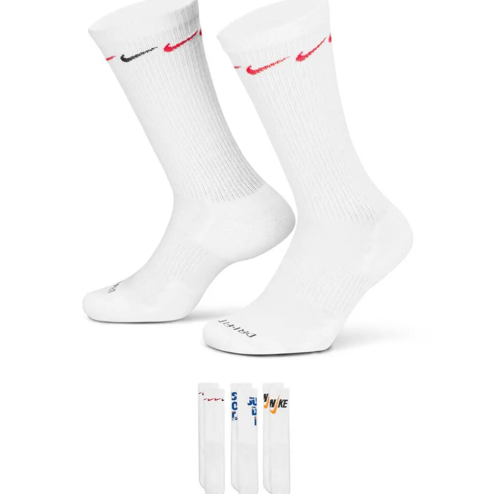 Men's Nike Everyday Plus Crew 3-Pair Pack