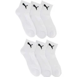 Men's PUMA Cushioned Quarter Crew 6-Pair Pack