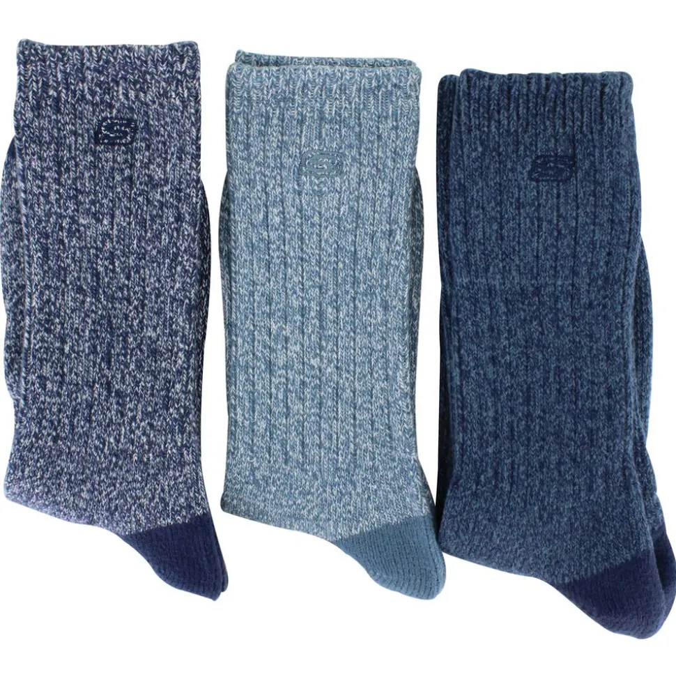 Men's Skechers Boot Crew 3-Pair Pack
