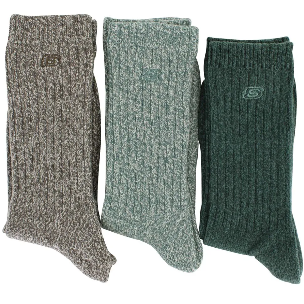 Men's Skechers Boot Crew 3-Pair Pack