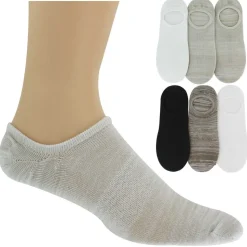 Men's Skechers No-Show Liners 6-Pair Pack