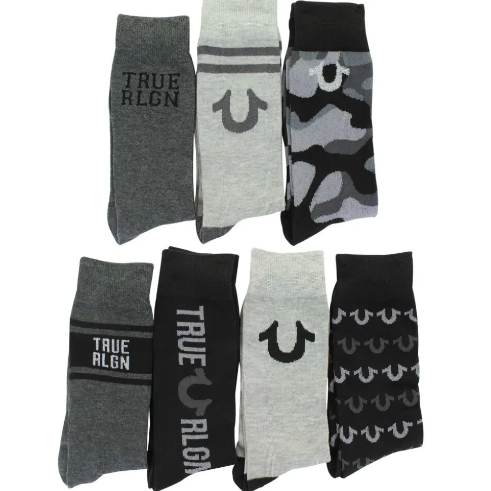 Men's True Religion Crew 7-Pair Pack