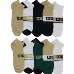 Men's Wilson No-Show Socks 10 For $10
