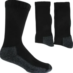 Men's Wolverine Steel-Toe Work Crew 2-Pair Pack