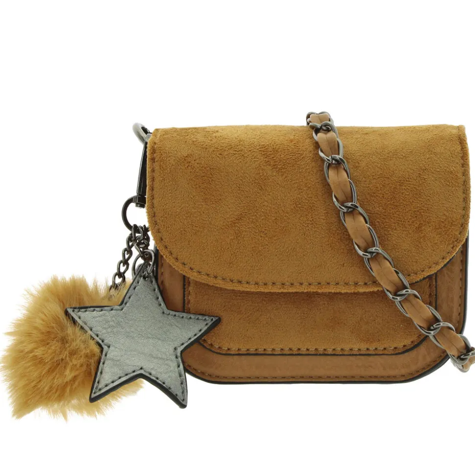 Sam & Hadley Mini Faux-Suede Handbag