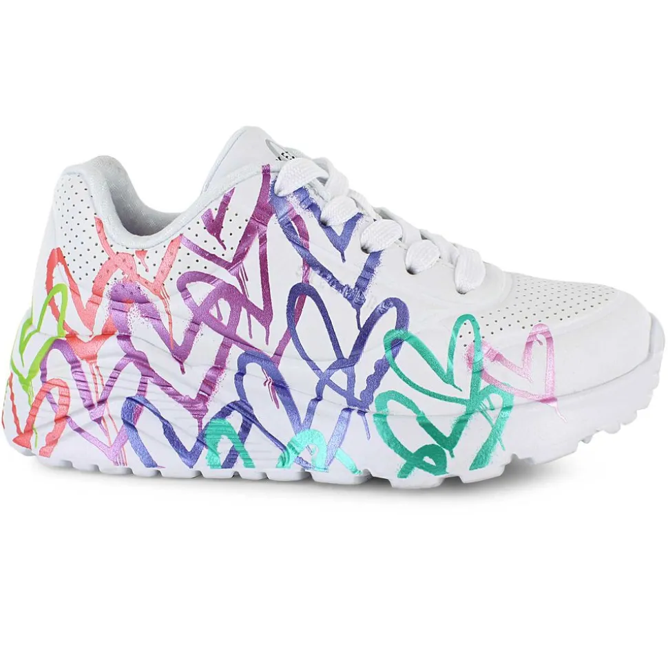 Skechers x JGoldcrown - Uno Lite - Metallic Love