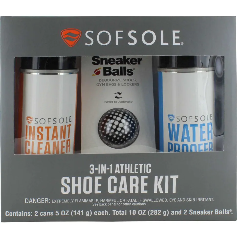 SOF SOLE 3-In-1 Athletic Shoe Care Kit