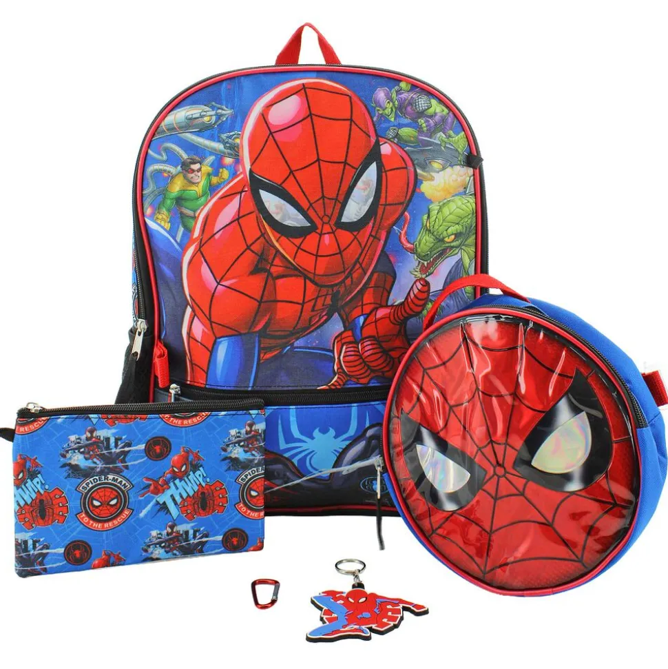 Spider-Man 5-Piece Backpack Set