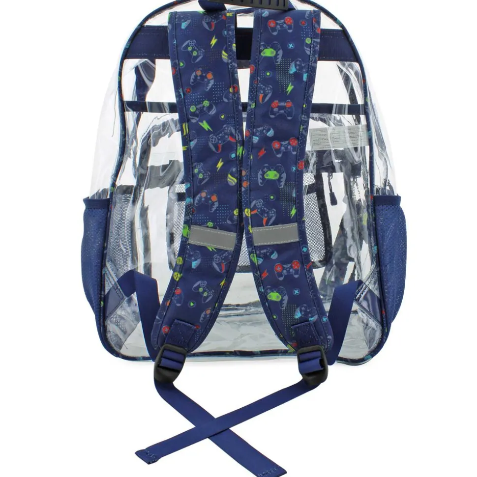 Summit Ridge Gamer Clear Backpack Set