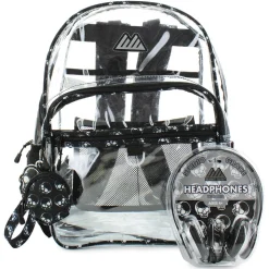 Summit Ridge Skull Clear Backpack Set