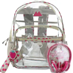 Summit Ridge Strawberry Clear Backpack Set
